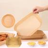 Air Fryer Accessories Food-grade Silicone Oil Paper For Air Fryer Baking High-temperature Cooking Of 100)