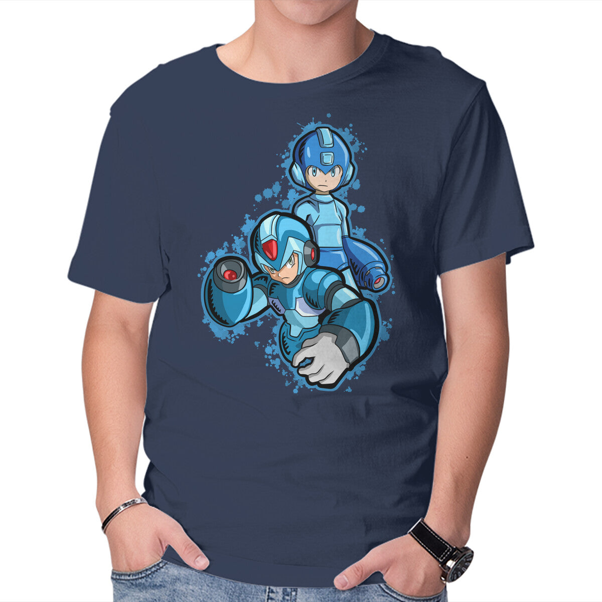 Unisex Crew Neck T-Shirt Before And After Graphic Short Sleeve Casual Tee XXXL