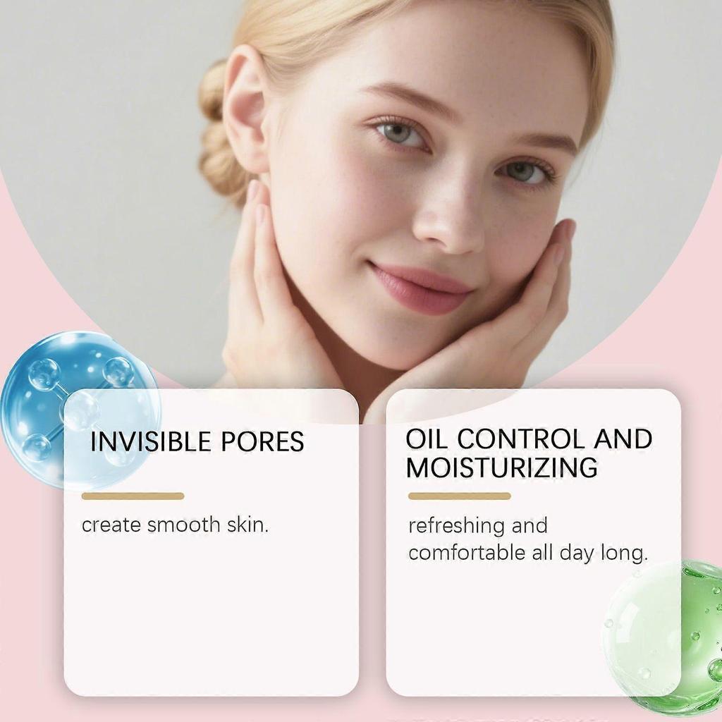 Hoygi Pore Invisible Primer Primer Covers Blemishes And Corrects Skin Tone. Primer Primer Moisturizing And Hydrating Cream