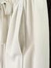 Plus Size Women's Spring Drawstring Elastic Waist Wide-Leg Casual Pants