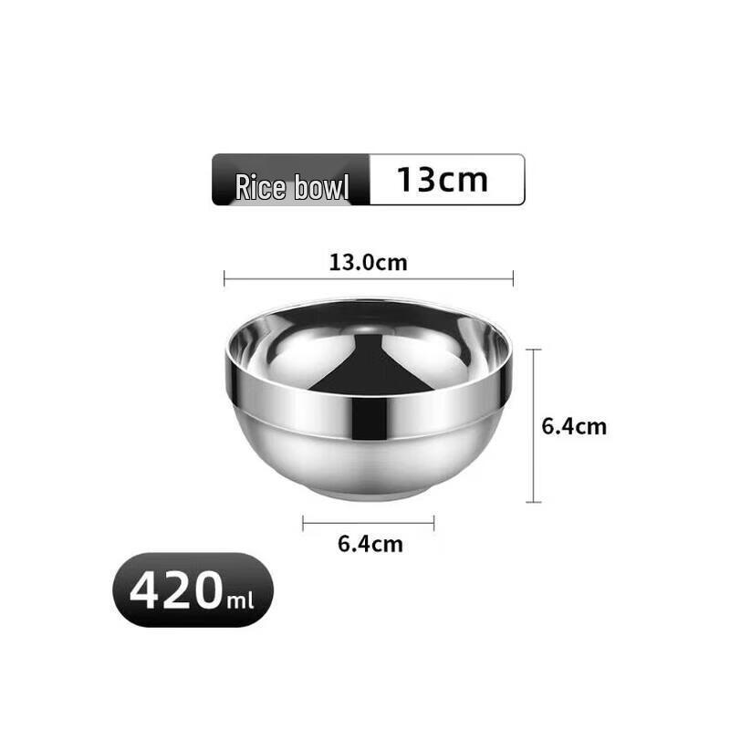 304 Stainless Steel Anti-Scald Kids Bowl