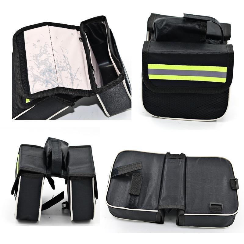 Hard Shell Bicycle Front Frame Bag & Kids' Bike Accessory
