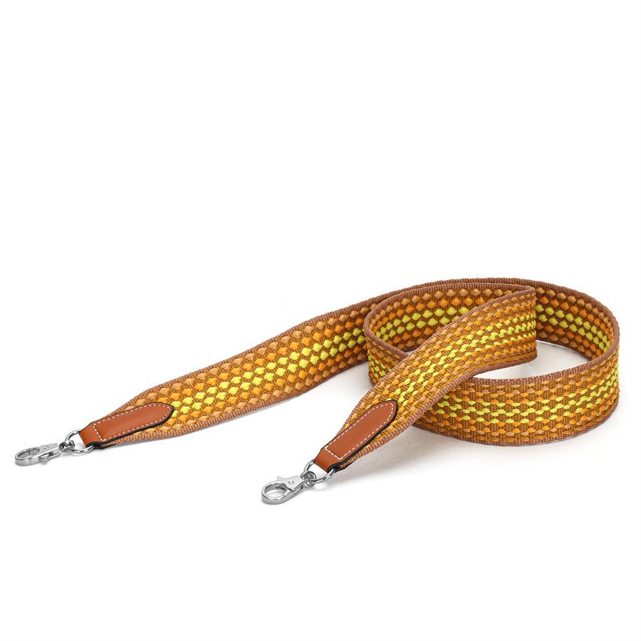 

Suitable for Hermes Hermes Kelly bag Vegetable basket bag Evelyn bag Woven wide shoulder strap Crossbody wide bag strap length : 110cm