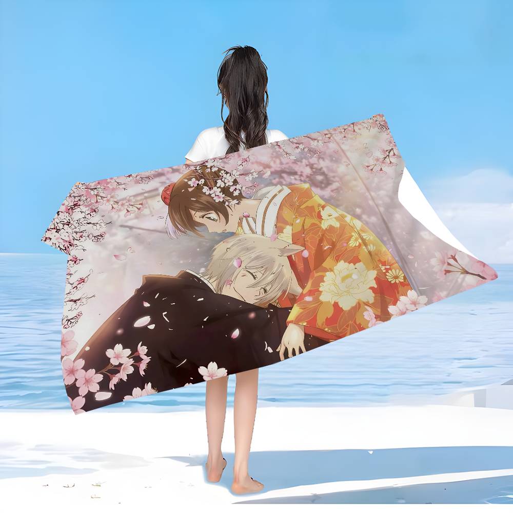 Anime Kamisama K-Kisss Microfiber Beach Towel Absorbent Quick dry Soft Yoga Swimming Resort Mountain Climbing Towel
