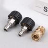 High Pressure Stainless Steel Washer Adapter Set Quick Connect Kit M22 14mm/15mm To 3/8 Inch Metric Fittings