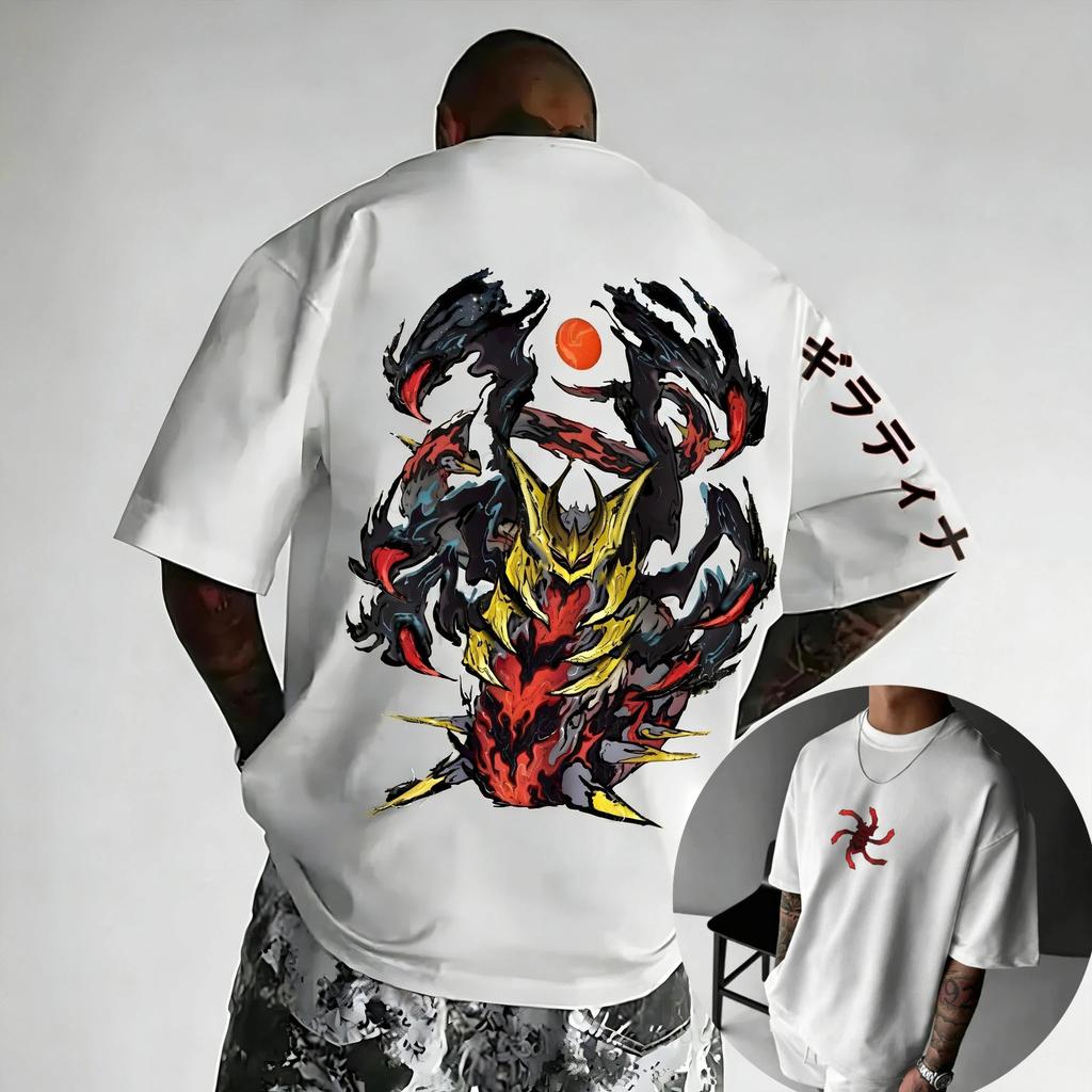 2026 Pokémon Anime Pikachu Gengar Peripherie Gedrucktes Kurzarm Herren Damen Locker Sportlich Bequem Baumwolle Paar T-Shirt