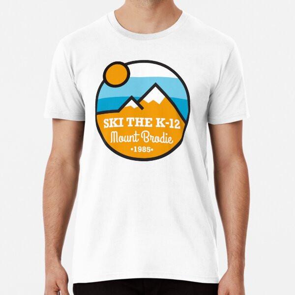 Ski the K-12 Patch T-Shirt S-5XL Best T-Shirt
