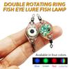 Led Fishing Bait Light Eye Shape Fishing Lure Light Waterproof Sensing Deep Drop For Seawater Freshwater Underwater High Bright