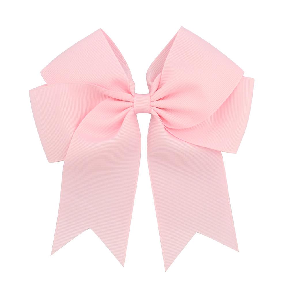 6-inch Ribbed Ribbon Fishtail Double-layer Streamer Bow Hairpin Children's Hair Accessories Headdress Hairpin