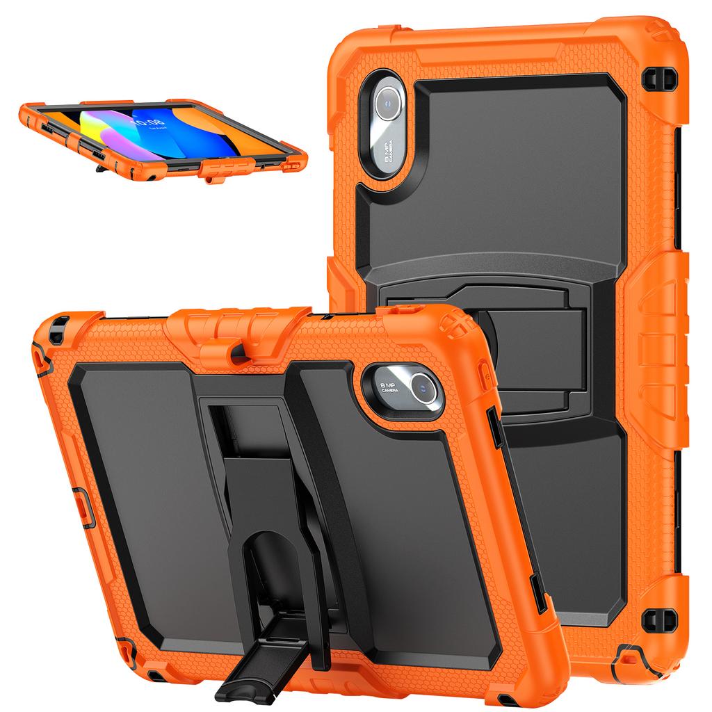 For Lenovo Xiaoxin Pad 11 2025/2024/Idea Tab/K11 Gen 2/M11/K11 LTE (2024) Case PC+Silicone Kickstand Tablet Cover with Strap