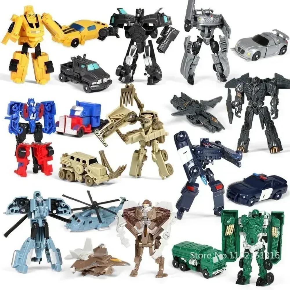 Children Toys Mini Transformation Robot Kit Toys Models 2 In 1 Deformed Car Toy Robots Toys for Kids Gift  Action Figure
