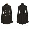 European & American Style Slim Fit Mid-Length Plus Size Women's Spring/Autumn Trench Coat