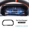 For Ford Ranger 2024 2025 2026 LHD RHD Car Dashboard Frame Carbon fiber pattern Interior Accessories