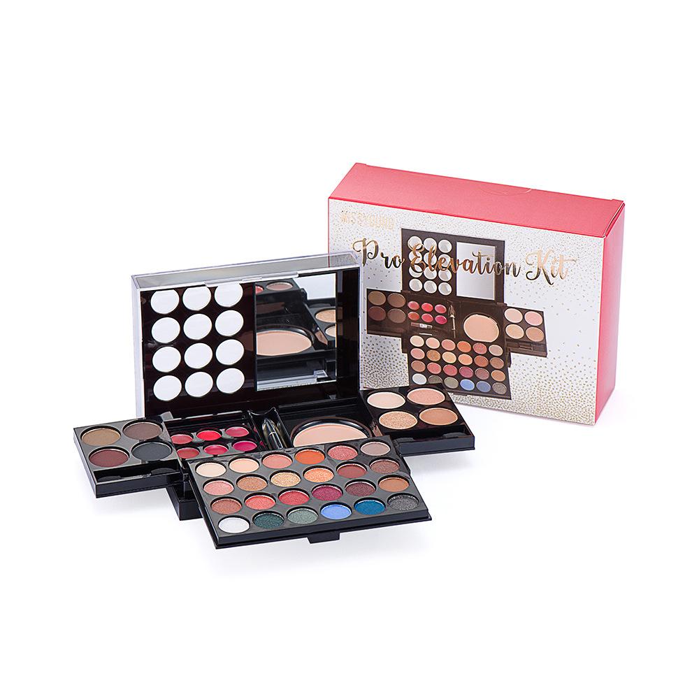 

MissYoung Makeup Многоцветный набор теней для век, блеск для губ, пудра для бровей, комбинированный набор