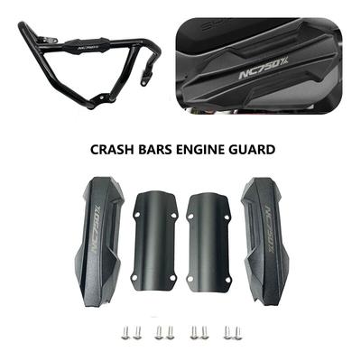For HONDA NC750X NC 750X NC 750 X 2014-2022 Motorcycle Crash Bar Bumper Engine Guard Protector Decorative Block 25mm
