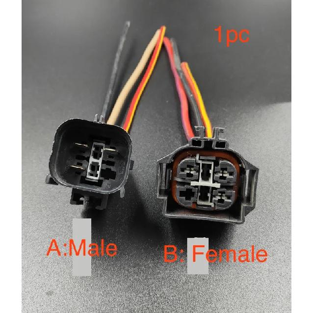 For BMW E39 E87 E83 E70 F18 F02 F25 E65 E66 E60 E46 E90 Electronic Fan Plug Wire Cable Line