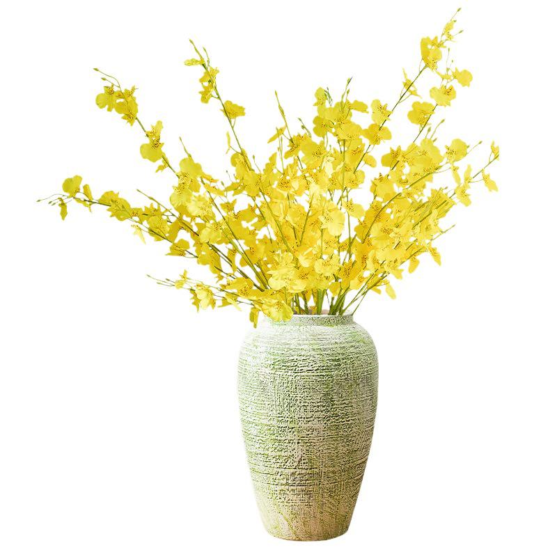 Nordic Ceramic Luxury Vase for Living Room - Minimalist Flower Arrangement Decor
