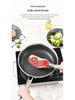 Kangbahe Honeycomb Non-Stick 304 Stainless Steel Frying Pan - Double-Sided for Pancakes & Steaks