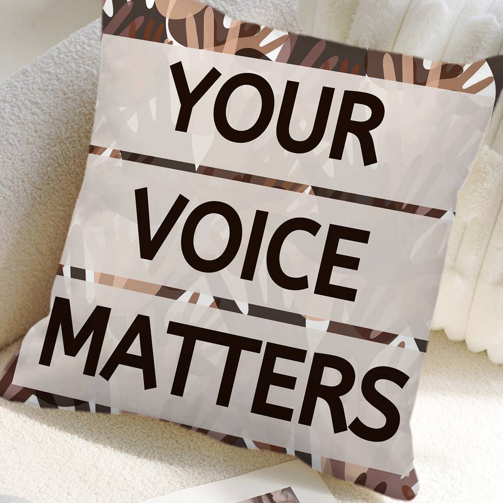 Powerful Love Hands Pillow Case Square Pillow Bedroom Sofa Leisure Comfort Cushion Car Home Decoration