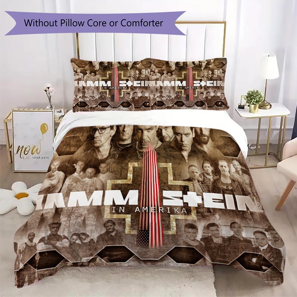 Rammstein, the German Heavy Metal Rock Band, Lead Singer Till Lindemann's Household Items, Pillowcase, Bedspread, Bed Cover (without core)R3