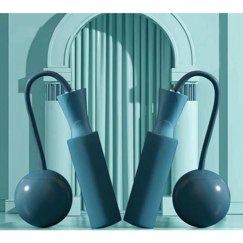 Cordless Jump Rope With Heavy Balls Sports Fitness Training Bodybuilding Exercise Rapid Speed Skipping Rope Home Gym Equipment