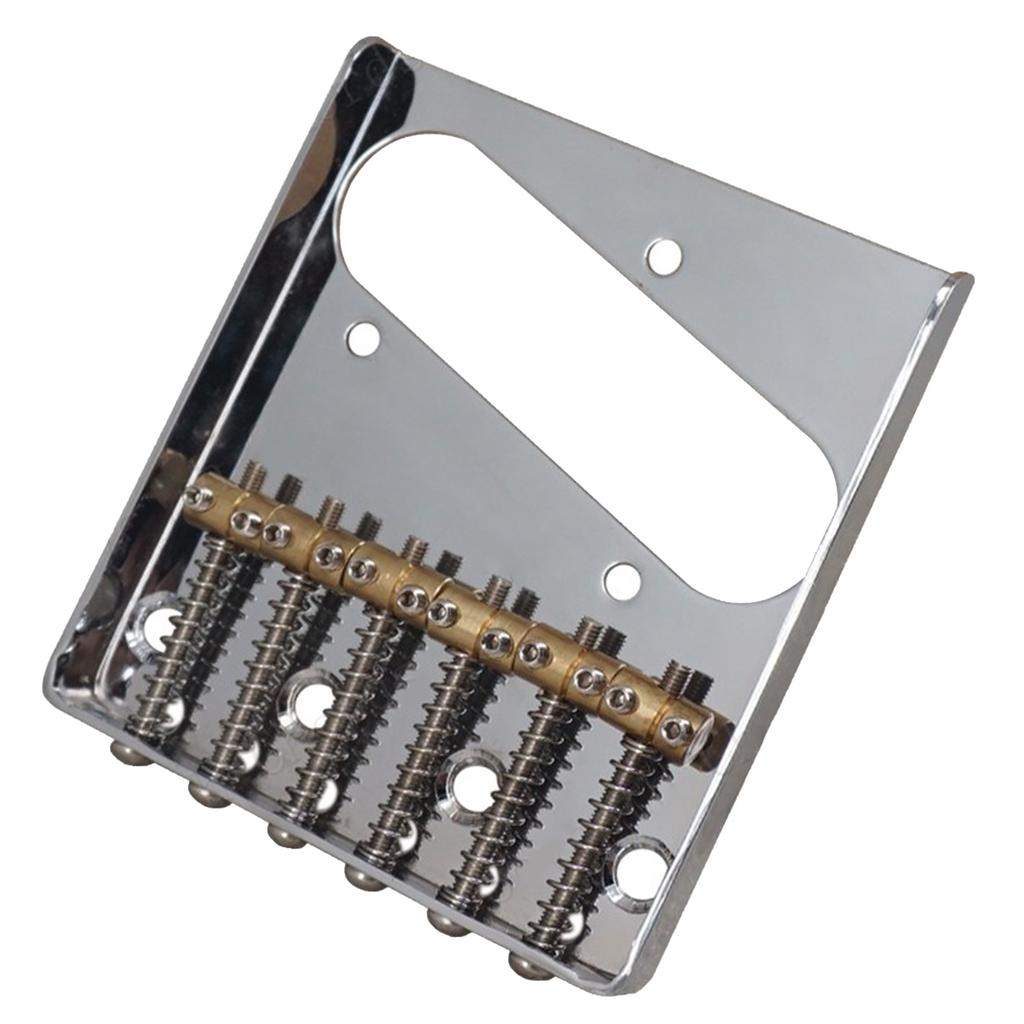 L Shaped Electric Guitar Bridge Saddle Fixing Guitar Bridge Guitar Bridge 6 Strings Electric Guitar Bridge Screws Set