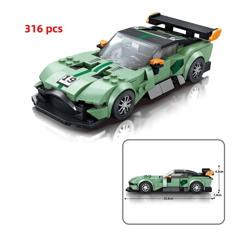 Technical Car City Speed  Sports Car Building Blocks Carro Rennau Voiture Vehicle MOC Educational Construction Toy