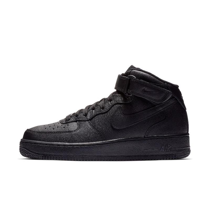 

Nike Air Force One Men s Breathable Leather Sport Shoes with Winter Rubber Sole - NIKE AIR FORCE 1 CW2289 36 чёрный
