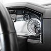 Console Dashboard Cover Trim Frame Bezel Decor Carbon For Dodge Ram 1500 10-2017