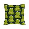 Kermit  Square Pillow Case Polyester Decorative Pillow The Frog Meme  Fashion Pillowcover Home Decor