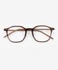 Weeoweeo Melo 01 Crystal Brown Blue Light Blocking Glasses