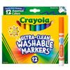 Crayola Marker 12 Bold Product Number 587812 Water-Removable Pens, Colors, Tip, Authentic,