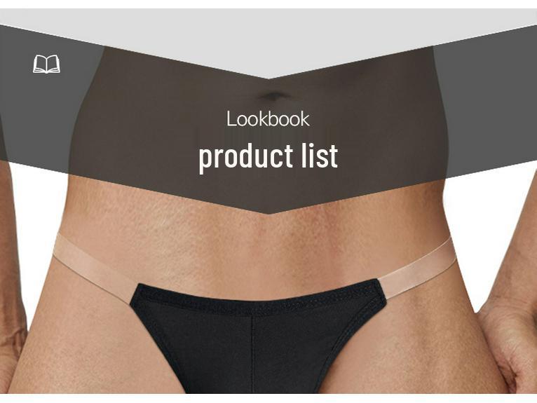 ADANNU High Cut Low Waist Bikini Briefs - Full Coverage Buttock Enhancing Panty (AD749)