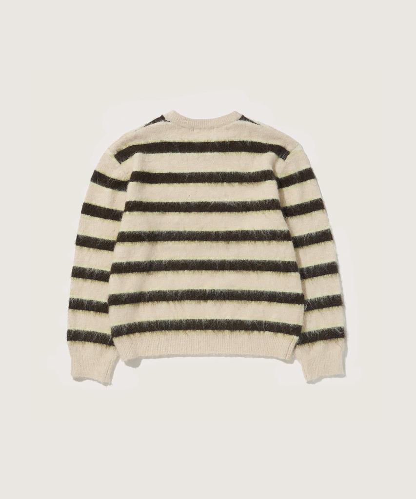 PLAC Basic Striped Knit Beige