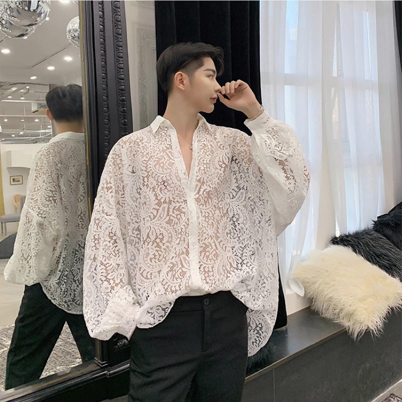 chinese dress ladies Amazon.com: INVACHI Men's Sexy Fishnet Button Down Shirts See Through Lace  Sheer Shirts Black X-Small : Clothing, Shoes & Jewelry main image 0