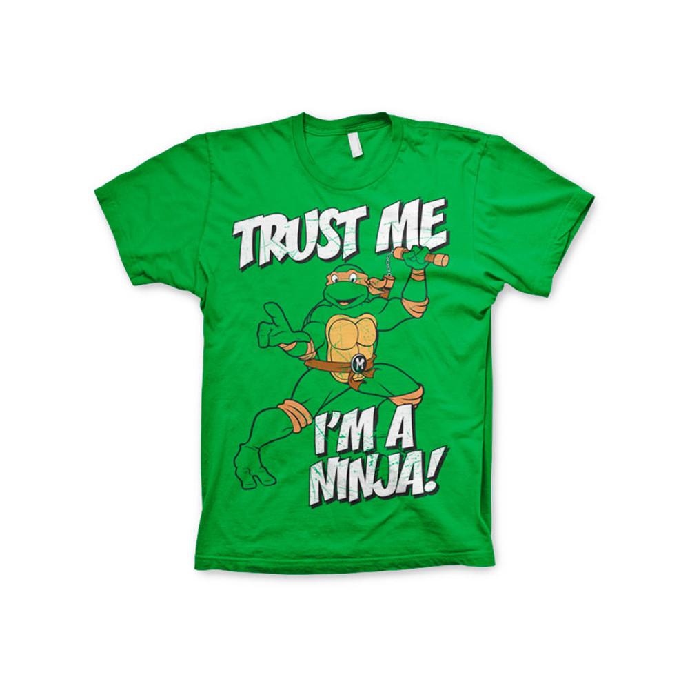 Officially Licensed TMNT Trust Me I´m A Ninja Men S T-Shirt S-XXL Sizes S