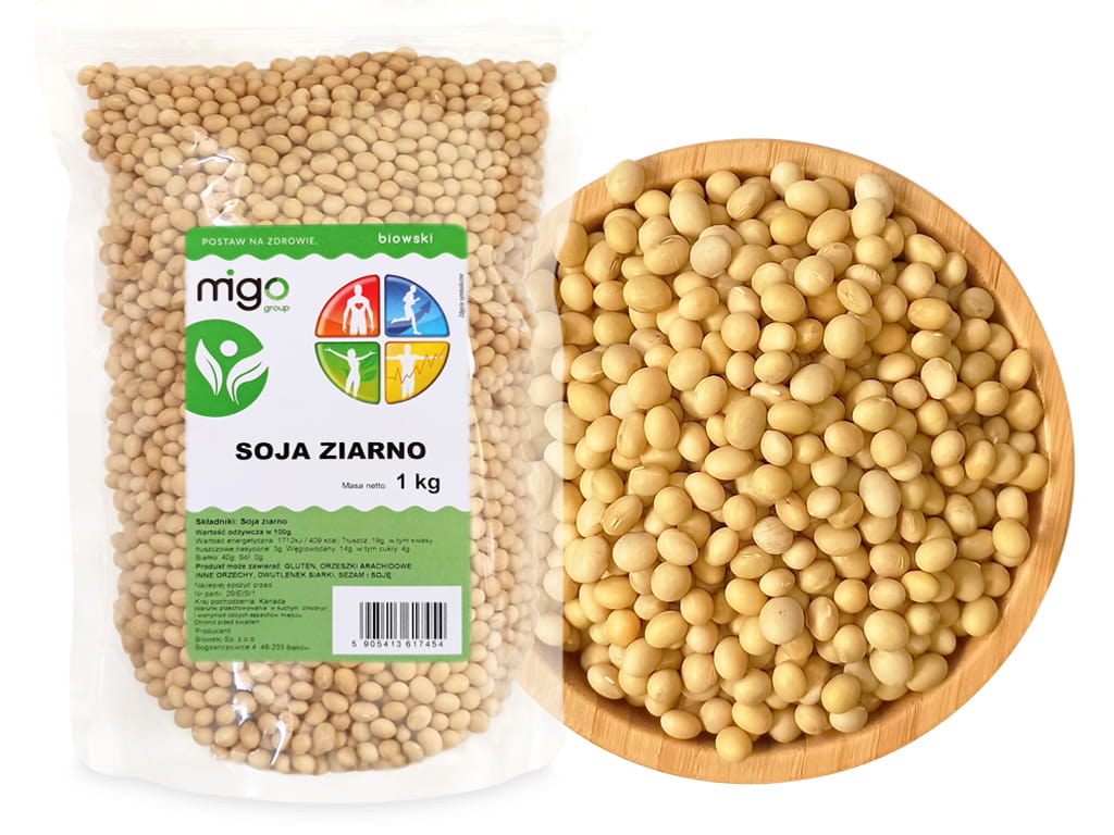 Sojas pupiņu sēklas (1kg) - MIGOgroup