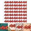 Stylish 2024 Paper Fan Decor Chinese New Year Decors 2024 Easy to Install