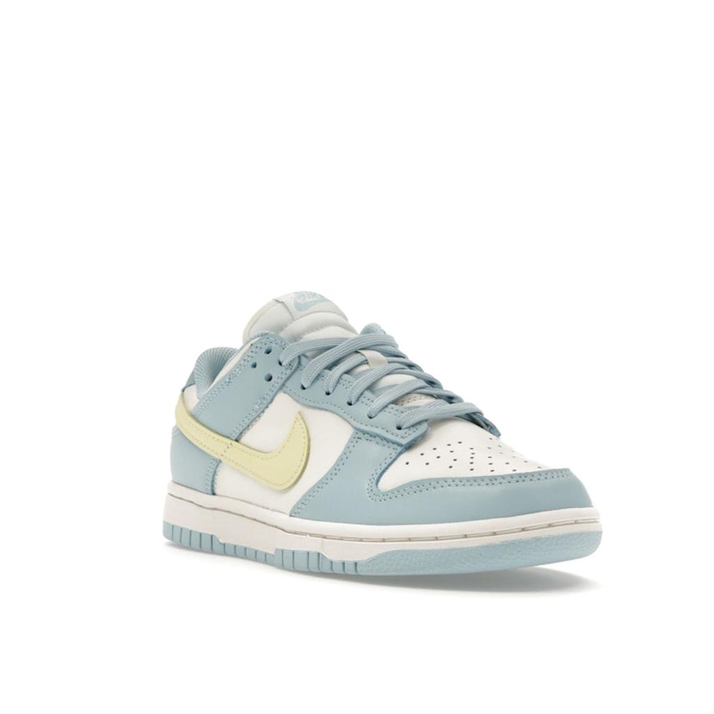 Nike Dunk Low Ocean Bliss Damen Sneaker Weiß Sail Citron-Tint DD1503-123