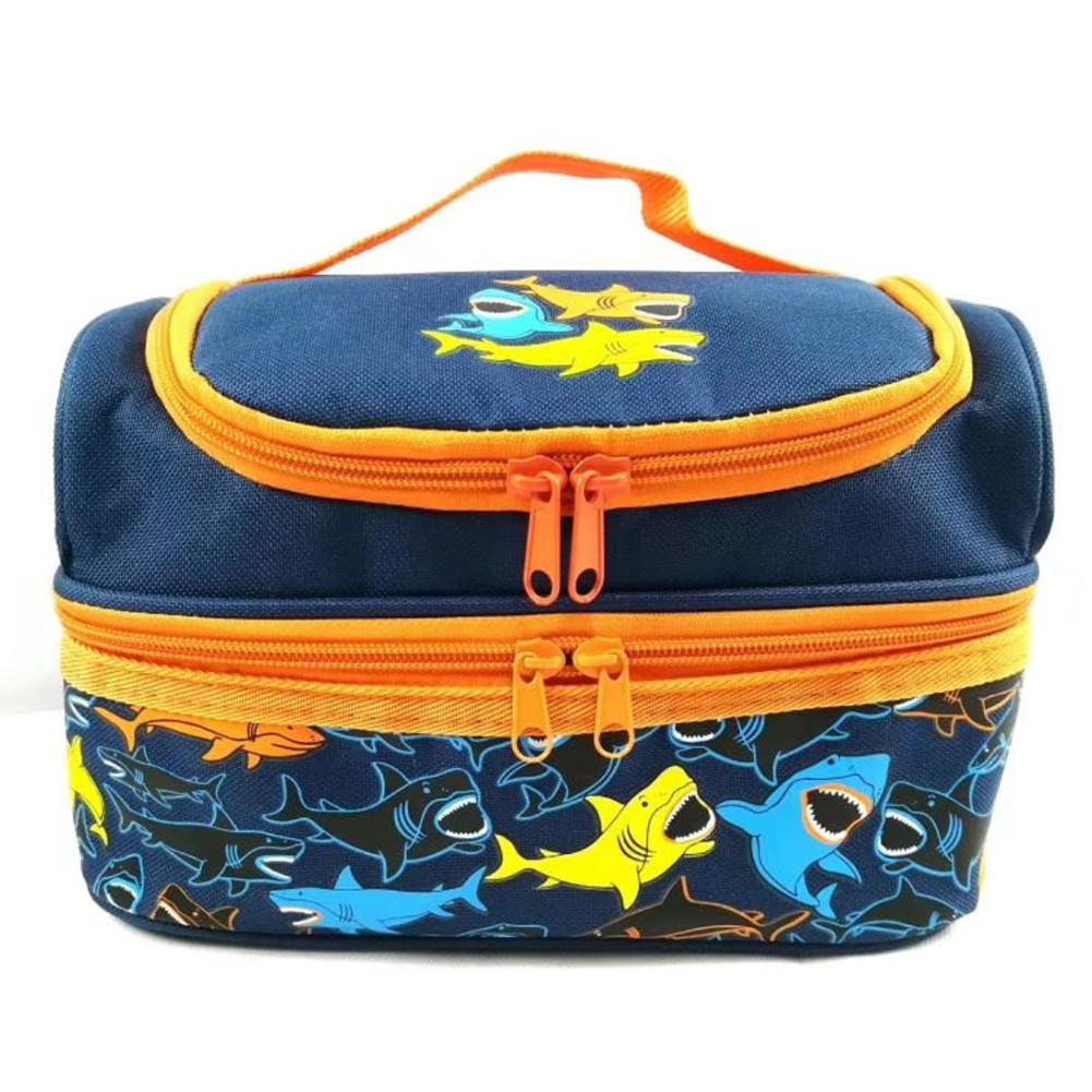 Dvouvrstvý přenosný roztomilý kreslený izolovaný termochladič Bento krabička na oběd Taška pro děti Taška na piknik Taška Taška na oběd Tašky na oběd