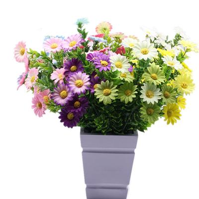 5 Branch Artificial Flowers Fake Plants For Wedding Garden Decor