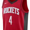 Nike NBA Swingman Jersey 22-23 Season Houston Rockets Jalen Green #4 Summer Sleeveless Basketball Vest Unisex Tops Red DN2006-659