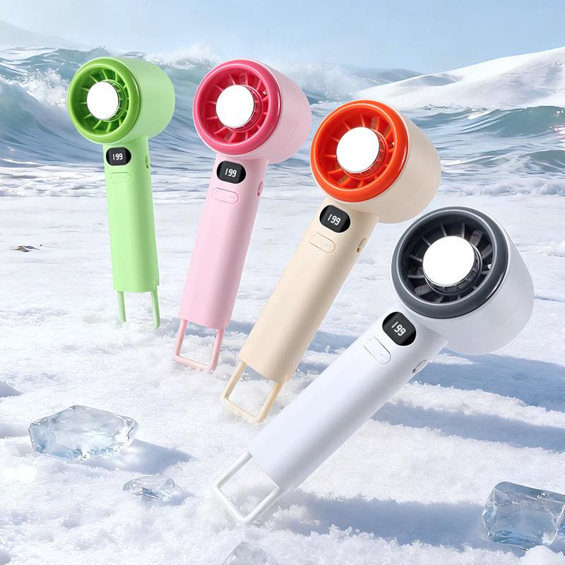Portable High-Speed Turbo Handheld Fan with USB Charging 199 Speed Levels Fan