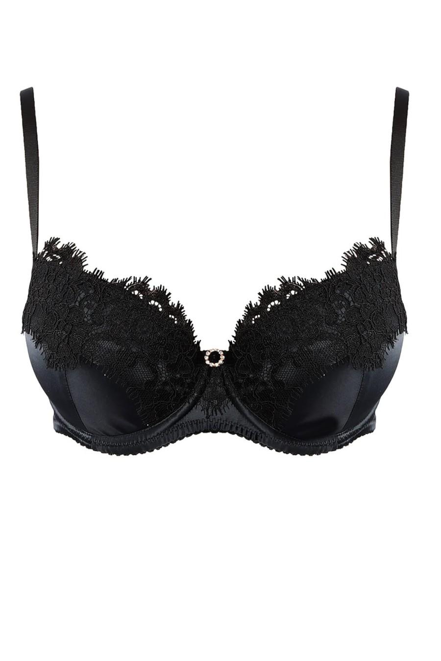 

Бюстгальтер push-up V.I.P.A (70292) 70D прозорий колір чорний