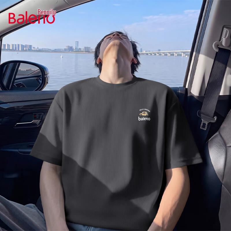 Baleno Men s JPB Bear Waffle Knit T-Shirt L
