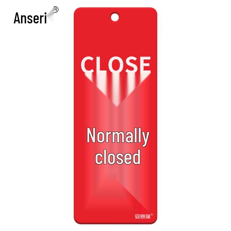 Ansairui Acrylic Double-Sided Valve Tag
