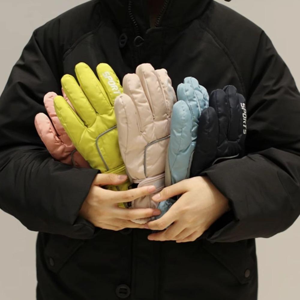 Keep Warm Winter Ski Gloves Multifunction Driving Gloves Gift Men Mittens  Men