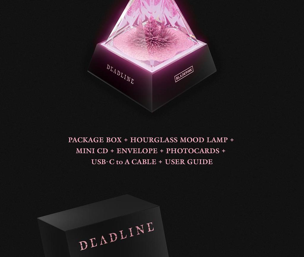 BLACKPINK [DEADLINE] 3. mini album (SVĚTLO PRO NÁLADU ver.)