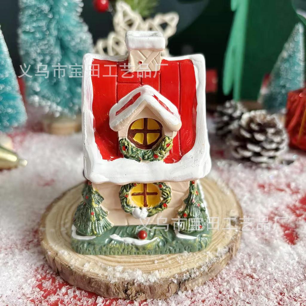 Christmas Ornaments Ornaments Christmas Gifts Christmas Cottage Incense Burner Ornaments Party Decorations Family