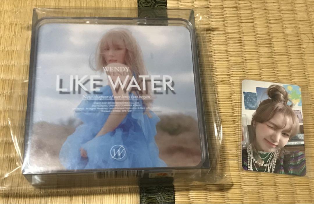 

[USED] Red Velvet Wendy Like Water trading card included